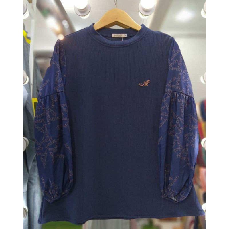 Blouse Knit Grafiti By MyLady