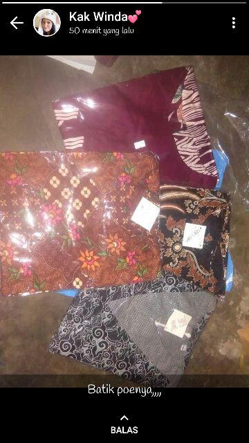 Gamis Muslim Fashion – Gamis Batik Wanita 120 -2