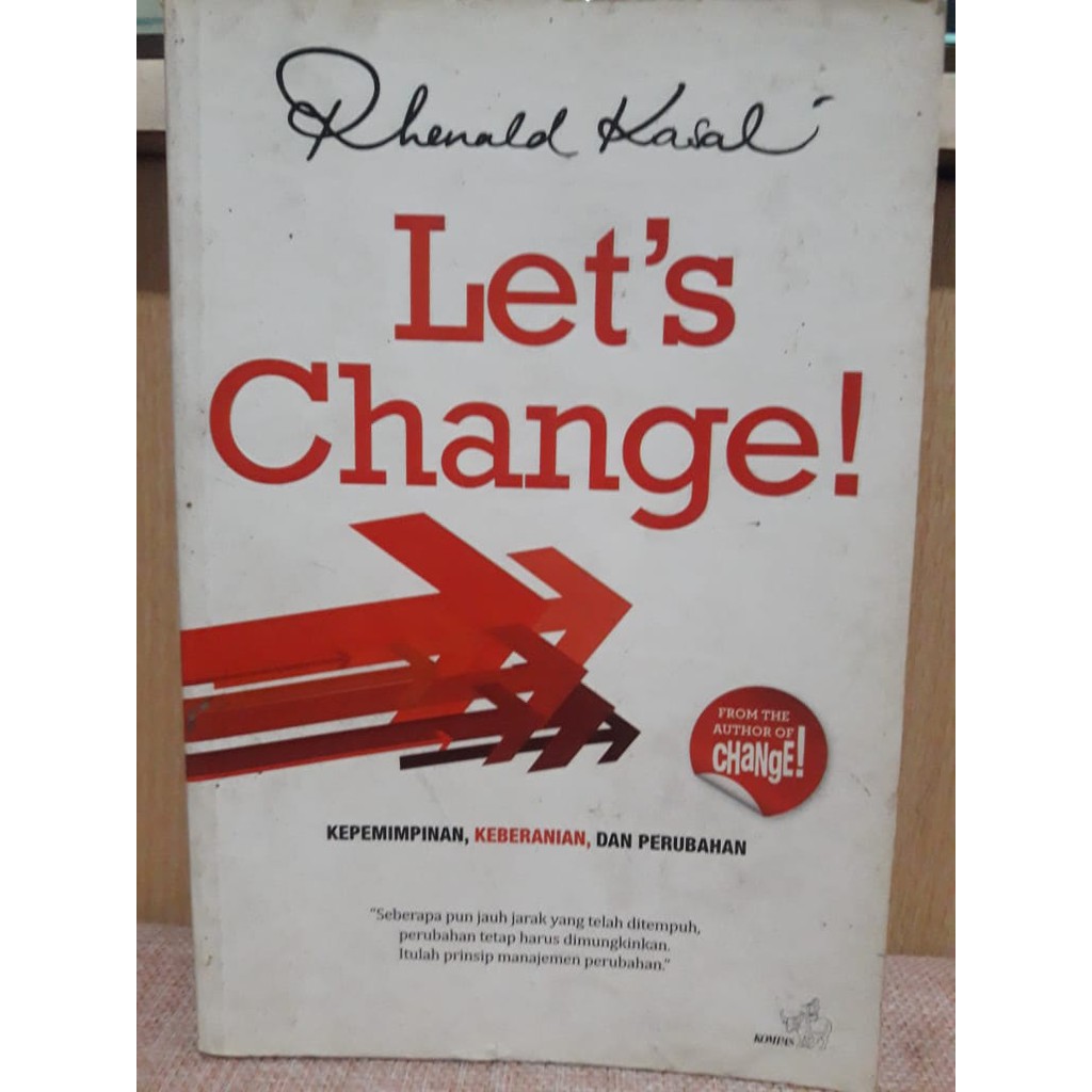 Let's Change-Rhenald Kasali