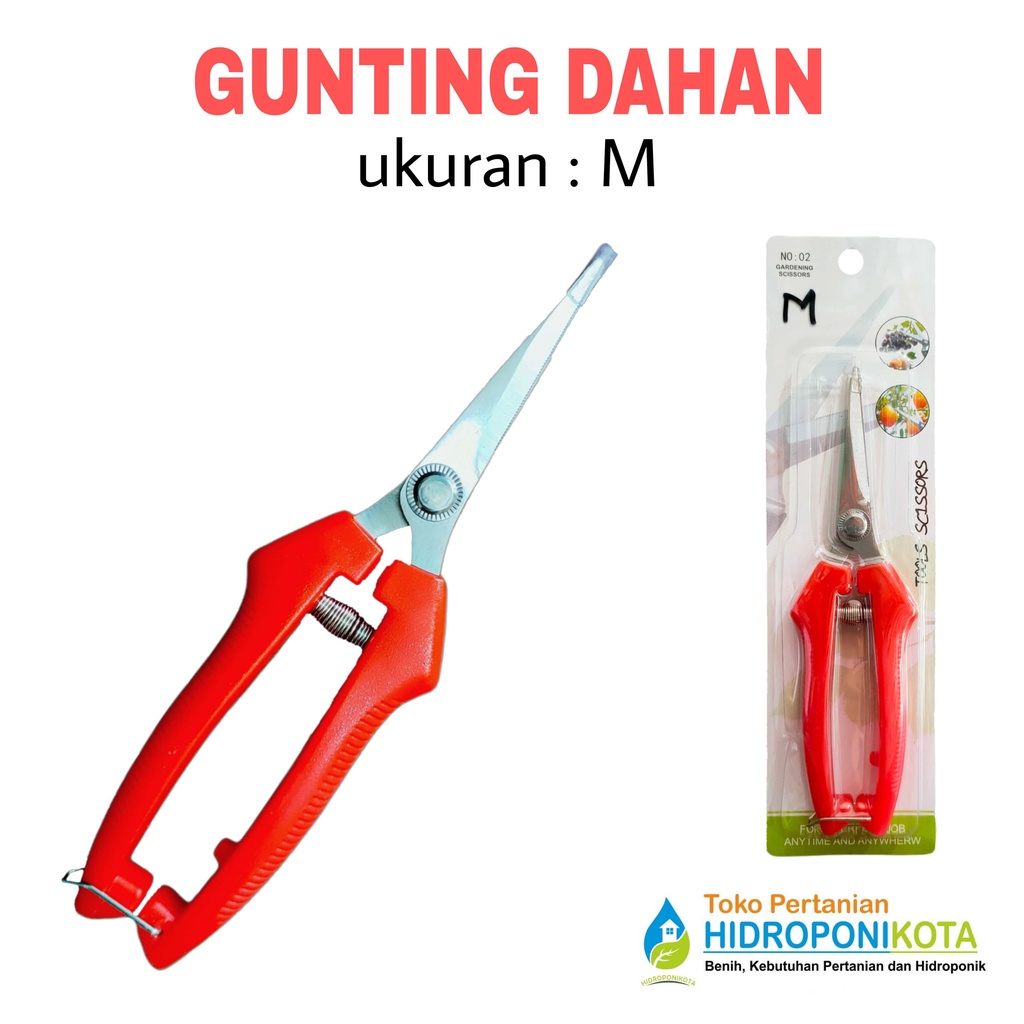 gunting dahan ukuran M  - gunting tanaman - gunting bonsai - gunting ranting - gunting dahan - tools scissors