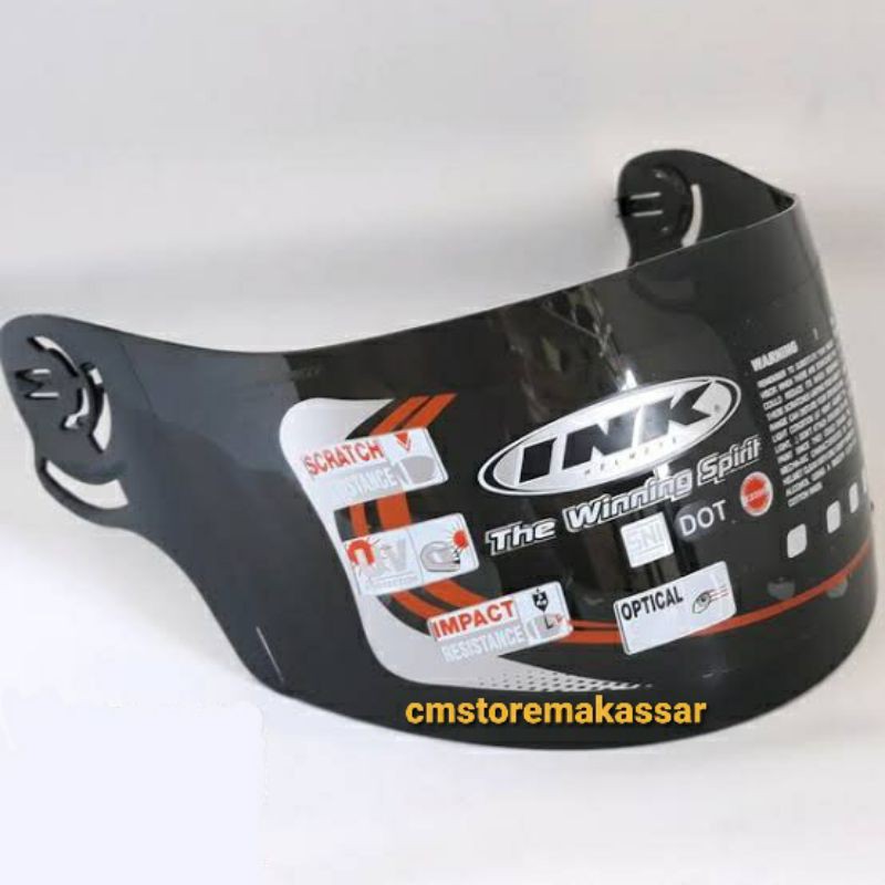 Kaca Helm INK CL Max Full Face Darksmoke Original Spareparts