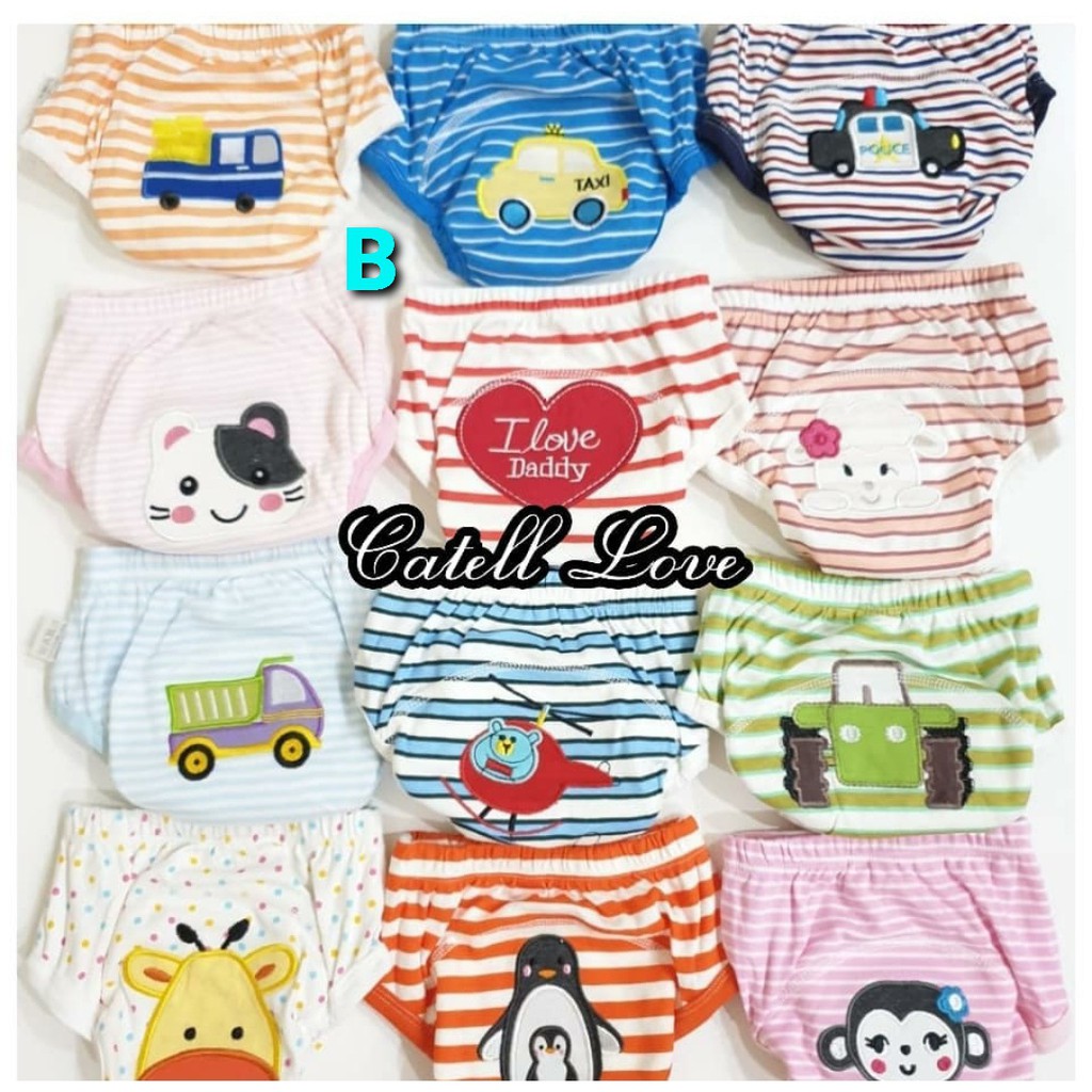 Baby Training Pants Motif Boy And Girl new termurah size 12-24bulan 4880