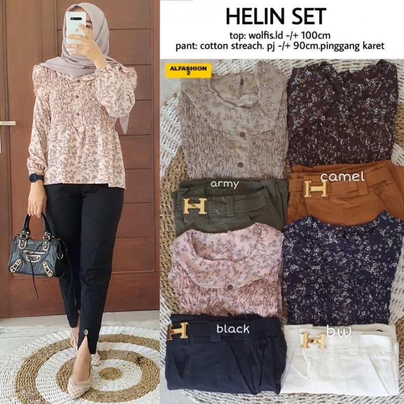 HELIN SET ORIGINAL BY ALFASHION SOLO