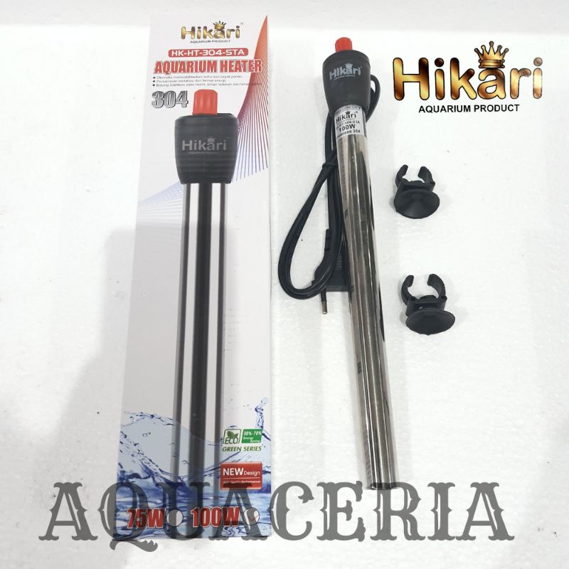 HEATER AQUARIUM HIKARI 100W STA PENGHANGAT AIR AQUARIUM AQUASCAPE