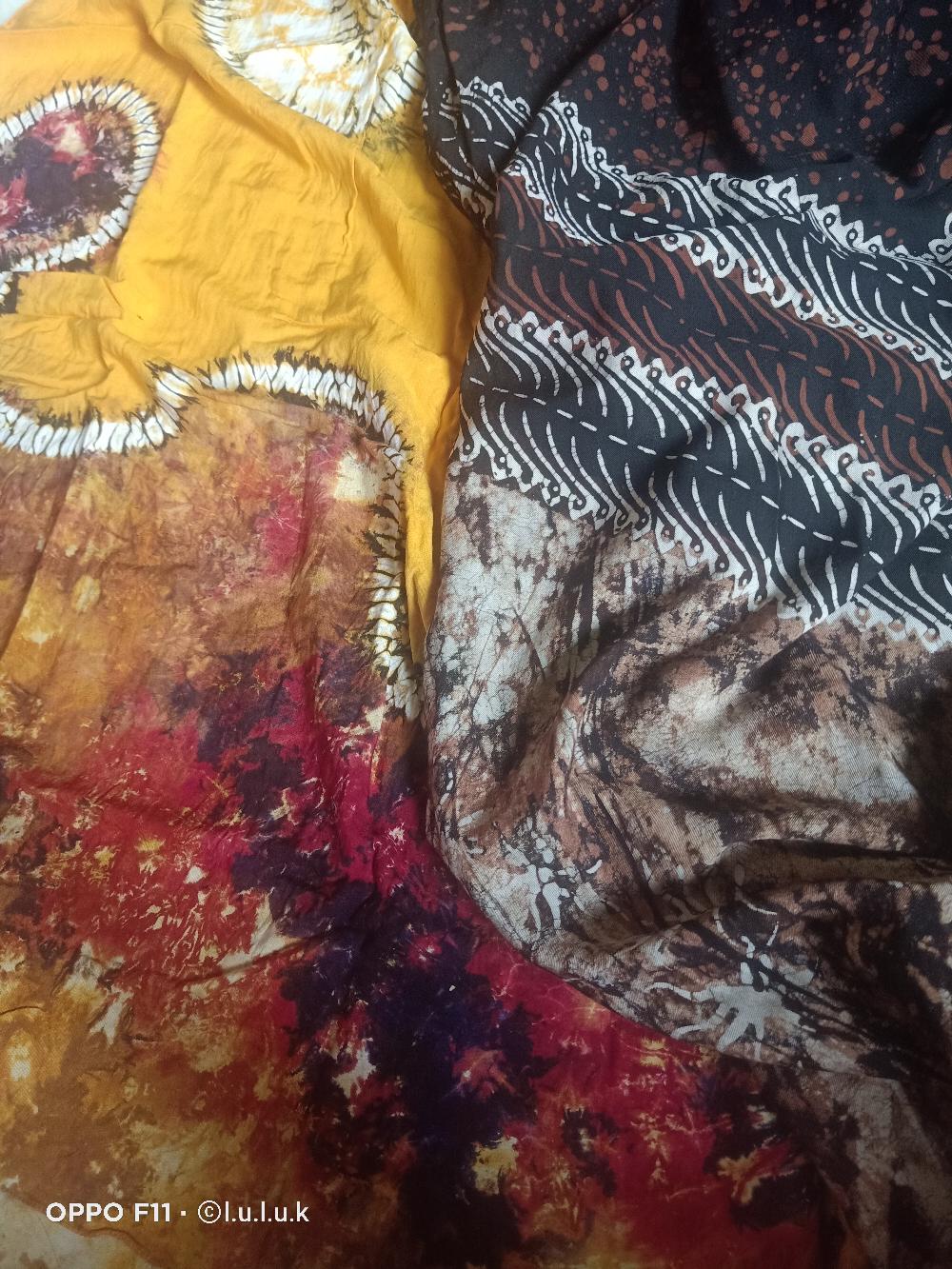 Tw106 Gamis Batik Twill Premium Motif Abstrak