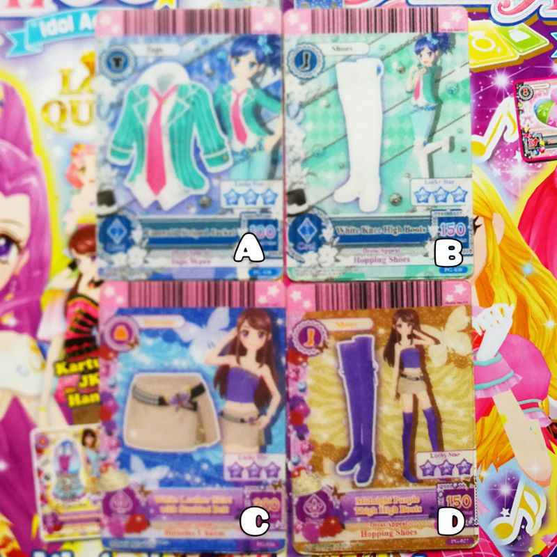 Kartu Aikatsu Promotion Satuan Indo 3D Card Maker