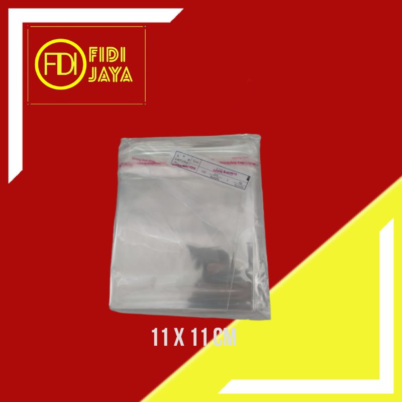 

PLASTIK OPP BENING 11 X 11 CM BUNGKUS ACCESSORIES
