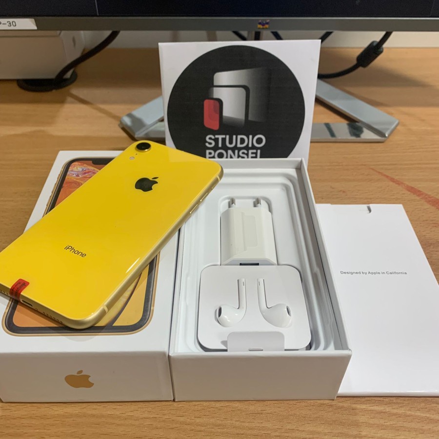 iPhone XR 256GB 128GB 64GB Second 2nd Mulus Like New Fullset OEM