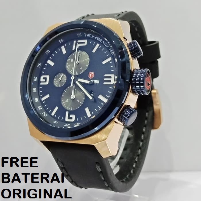 JAM TANGAN PRIA EXPEDITION E 6356 LEATHER ORIGINAL GARANSI RESMI 1 TAHUN