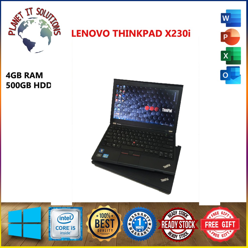 LAPTOP LENOVO THINKPAD X230i INTEL CORE i3-3110M 4GB RAM - 320GB HDD SALE !!!