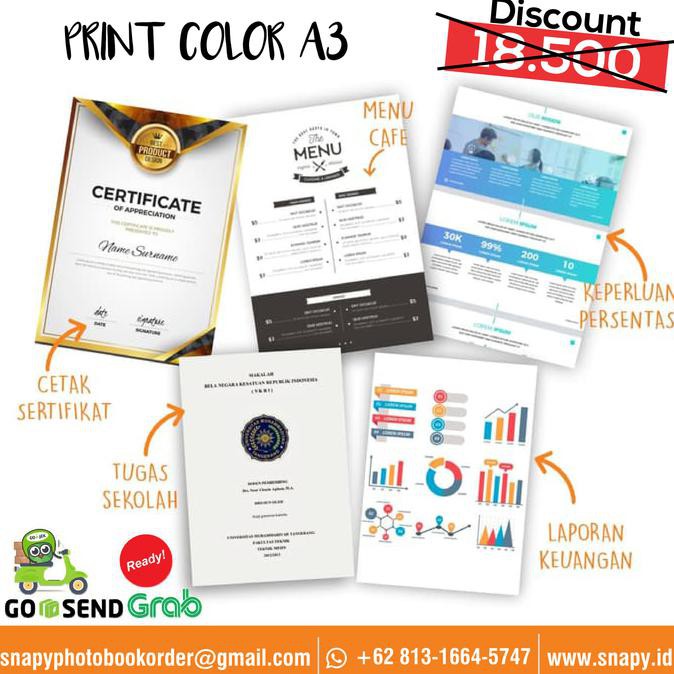 

Promo Murah !!! Cetak poster A3 Art Carton, Art paper Terbaru
