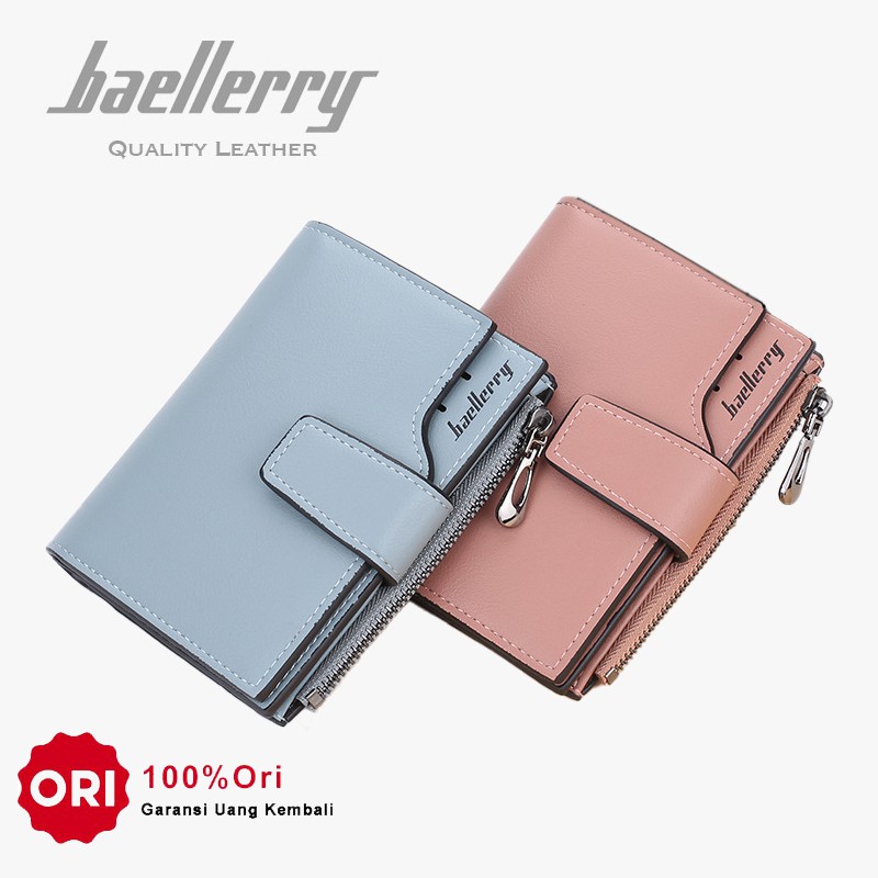 BAELLERRY N5013 Dompet Wanita Kecil Bahan Kulit PU Leather Premium WATCHKITE WKOS