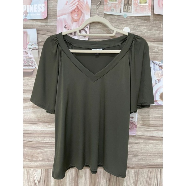 BNN rep ruffle blouse