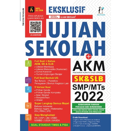 Eksklusif UJIAN SEKOLAH + AKM SMP/Mts 2022 - Terlengkap