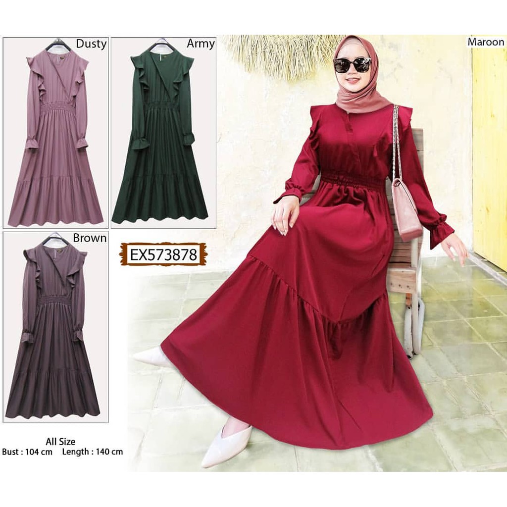 GAMIS EXTU IMPORT PREMIUM BANGKOK/GAMIS KEKINIAN/GAMIS SULTAN