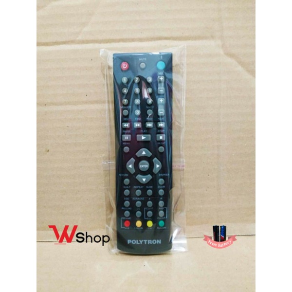 REMOT REMOTE DVD SPEAKER AKTIF  USB BLUETOOTH POLYTRON   ORIGINAL