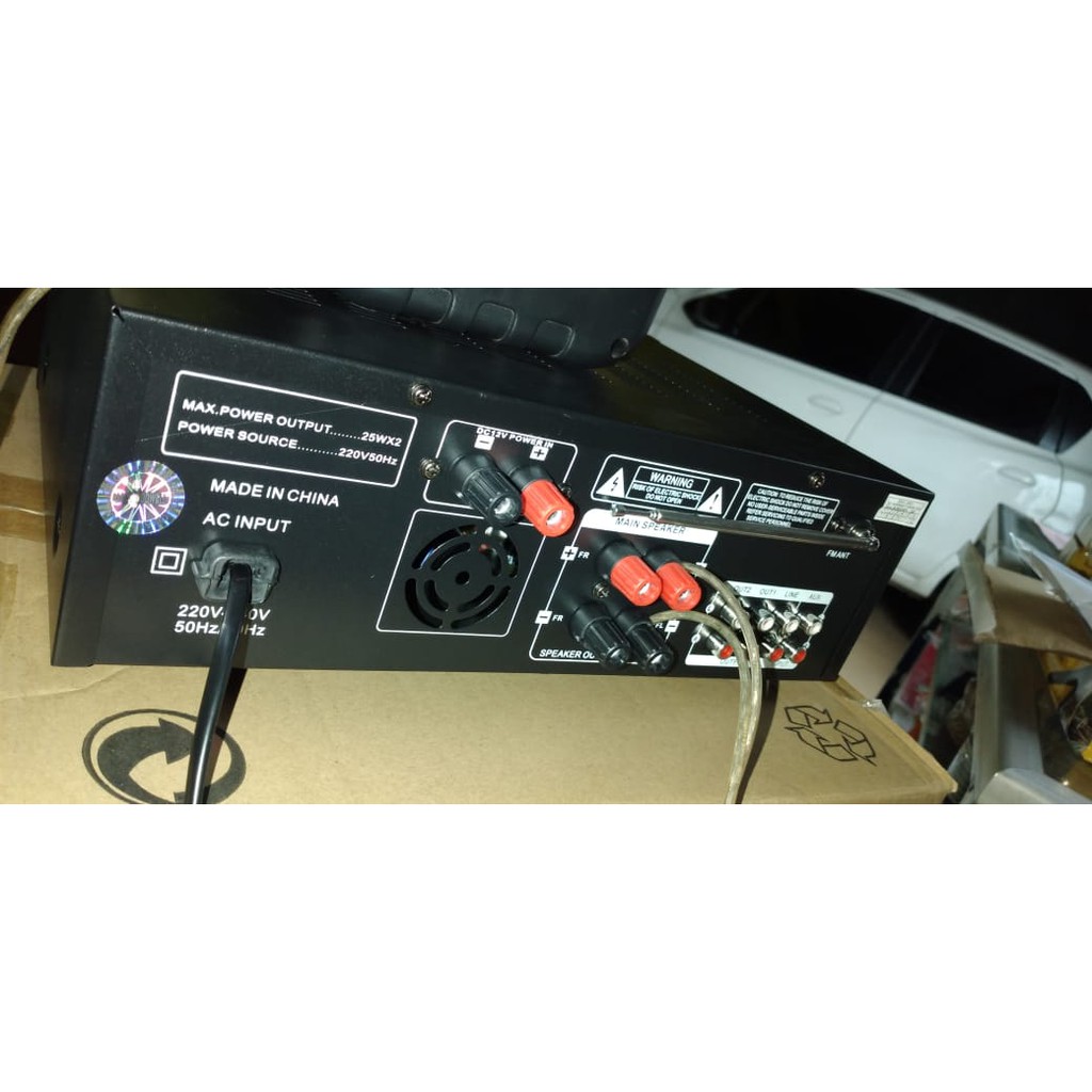 Original 100% digital echo mixer mixing power ampli bluetooth Amplifier bluetoot Equalizer bluetot karaoke blutut USB MP3 player audio sound system AC DC profesional pro aux dj vocal vokal 4 channel chanel  MAXSIMAL SPEAKER PASIF UKURAN BISA.SAMPAI 15 INC