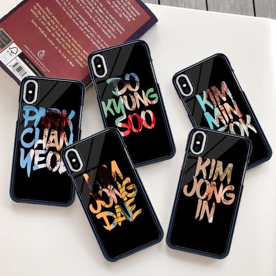 [P33] Exo Member Case 2D Glossy for All Type