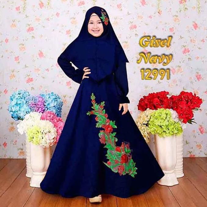 Sale Terlaris GISEL STELAN GAMIS ANAK ORIGINAL BERKUALITAS MAXI DRESS baru