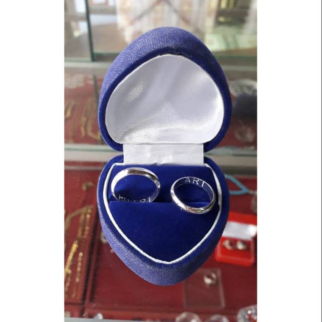 Cincin couple perak murni