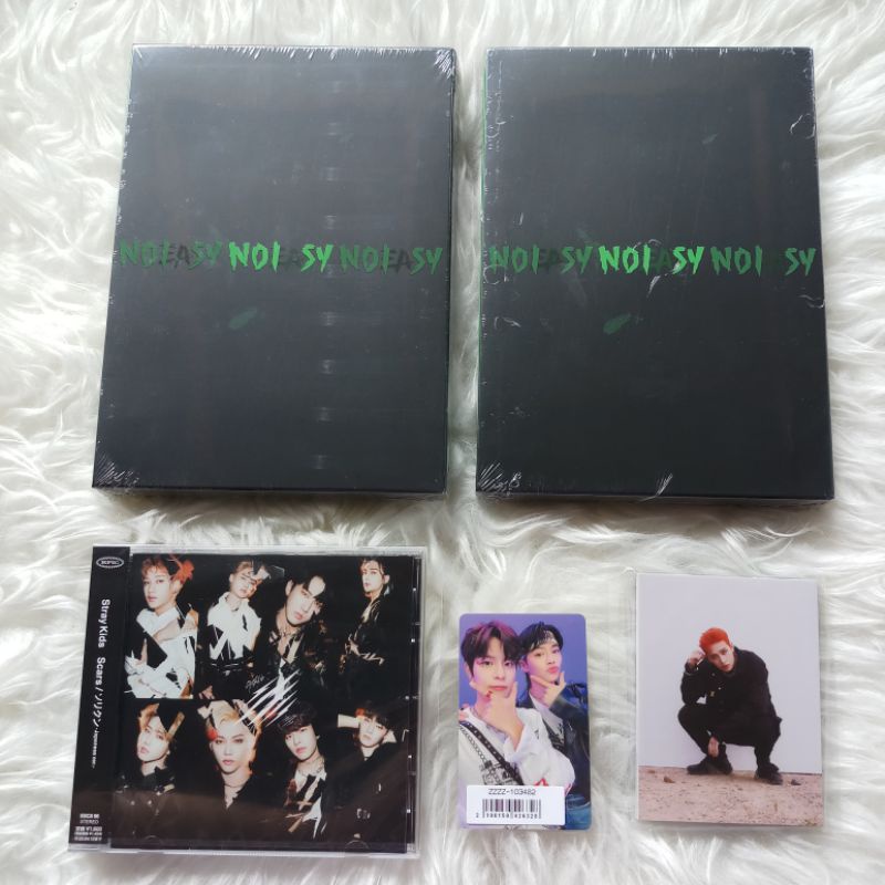 [READY STOCK] SKZ Stray Kids Sealed Album : SCARS FANCLUB JAPAN FC JP & NOEASY STANDARD A / GREEN / 