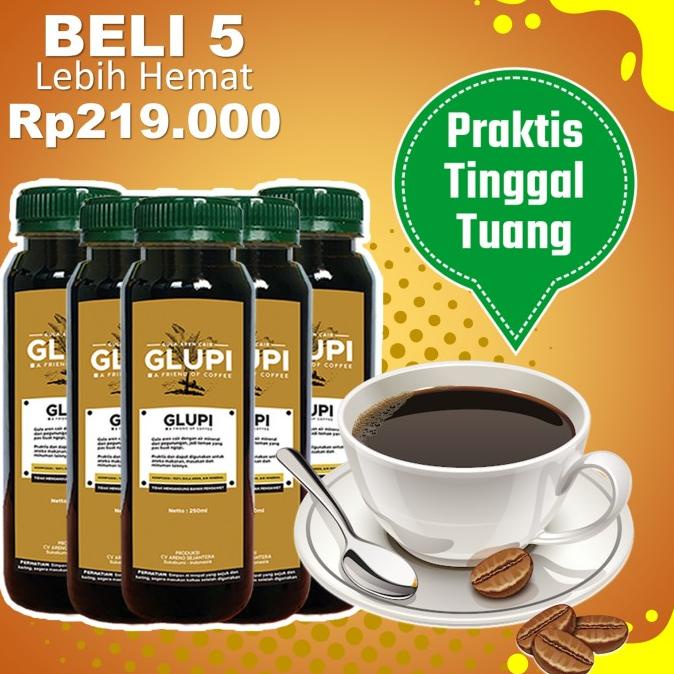 

[PAKET 5 BOTOL GLUPI] BROWN SUGAR SYRUP GULA JAWA AREN ASLI PRAKTIS CD364512ZX