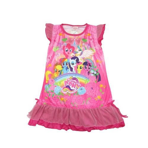 Dress anak perempuan pony kaos baju tidur rok daster baby dolls DA2B