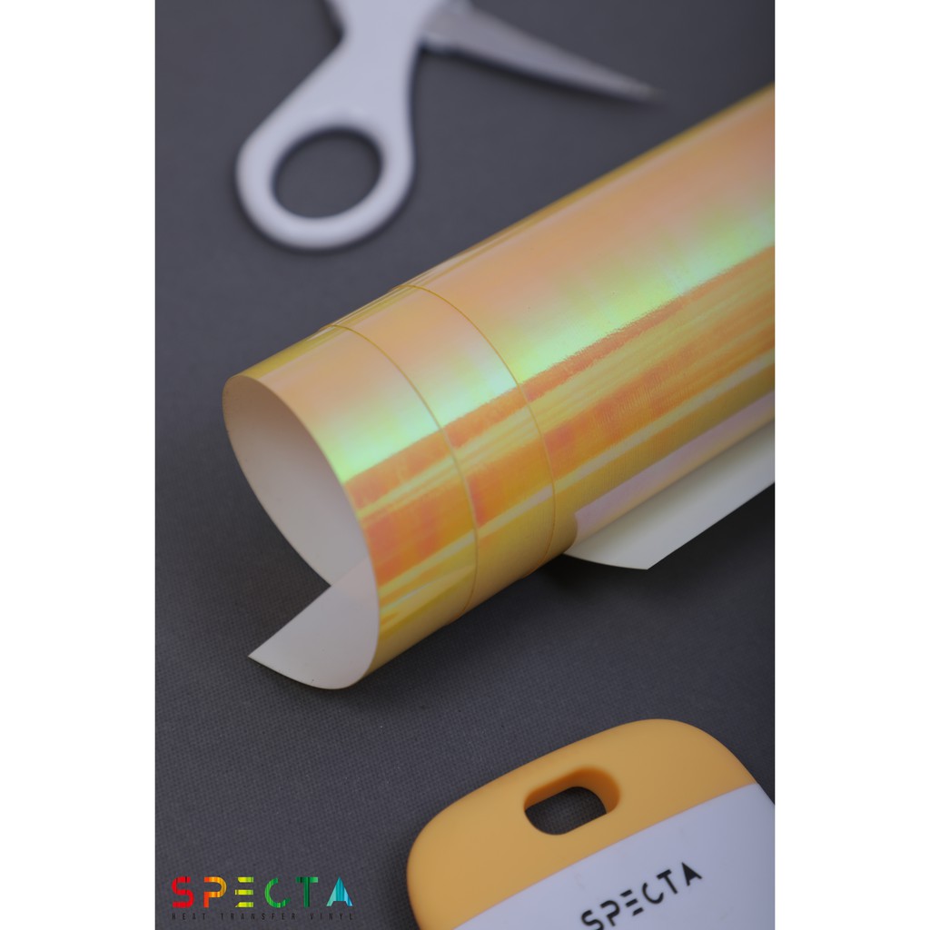 POLYFLEX PET LASER METALLIC KOREA SPECTAFLEX PL - 08 YELLOW HTV