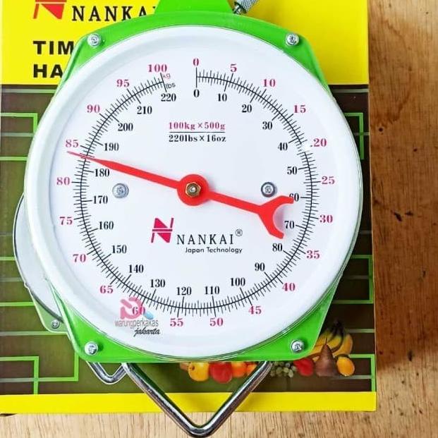 

READY ✅Nankai Hanging Scale - Timbangan Gantung 100Kg - Timbangan Berat|RA6