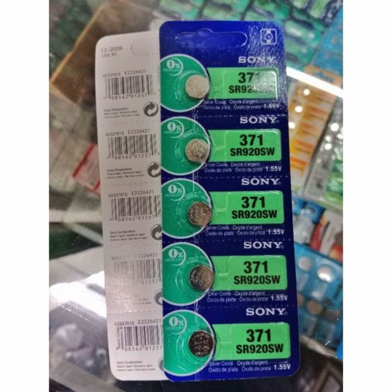 BATERAI BATREI BATERY JAM SONY 371 / SR920SW SR 920 SW ORIGINAL