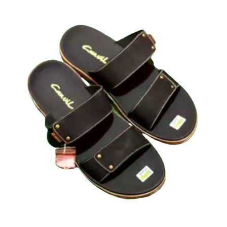 SANDAL PRIA SLIDE KULIT SANDAL SELOP PRIA KASUAL KULIT Sandal Selop Termurah