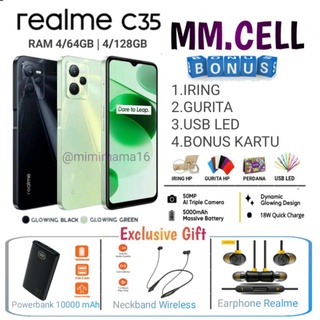 REALME C35 RAM 4/64 | REALME C 35 4/128GB | C30 2/32 GB GARANSI RESMI REALME INDONESIA