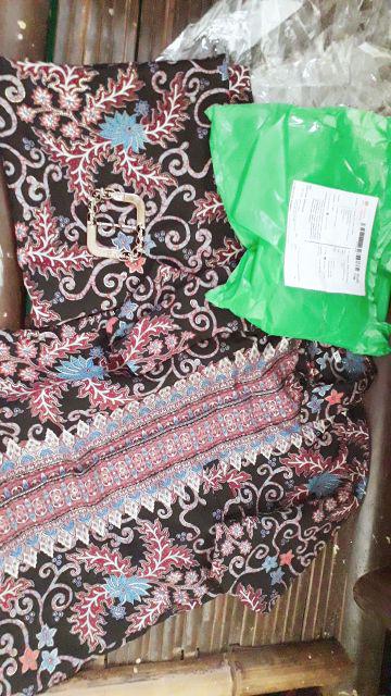 Couple Family Bima Rok Lilit Jumbo Kombi Kemeja Batik Ayah Dan Anak