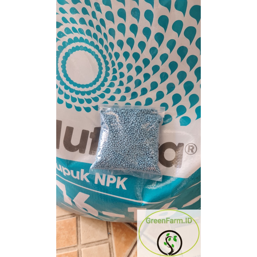 Pupuk NPK mutiara 16-16-16 repack 200 gram