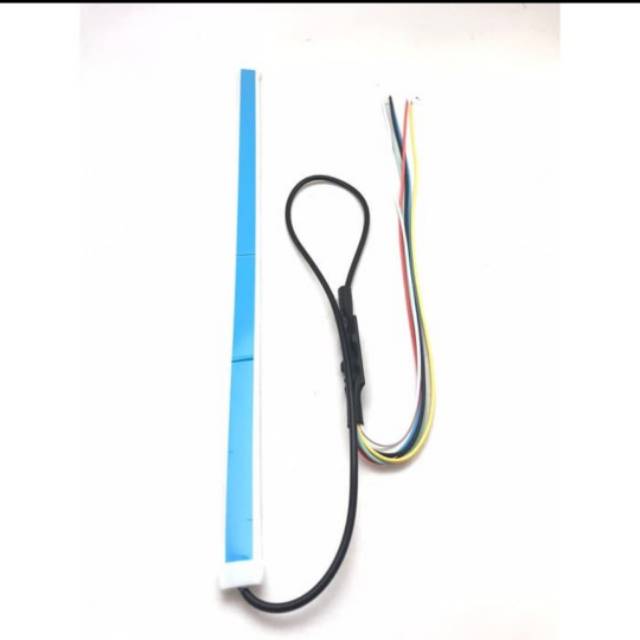 DRL FLEKSIBLE WATERPROOF RGB/PELANGI I lampu led alis tipis pelangi