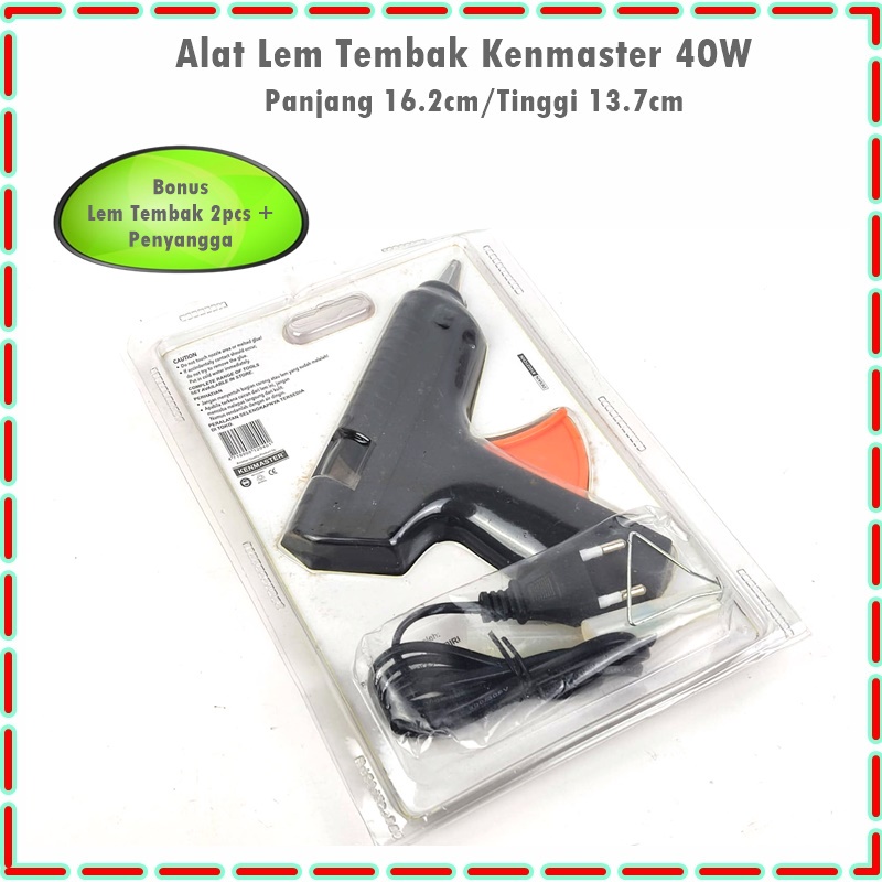 Alat Lem Tembak/Glue Gun Kenmaster 15W &amp; 40W