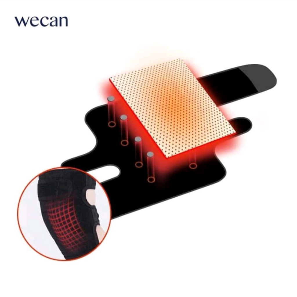 Sabuk Terapi Pemanas Lutut Magnetic Theraphy Self Heating -Sabuk Terapi Pemanas Lutut - Knee Pad