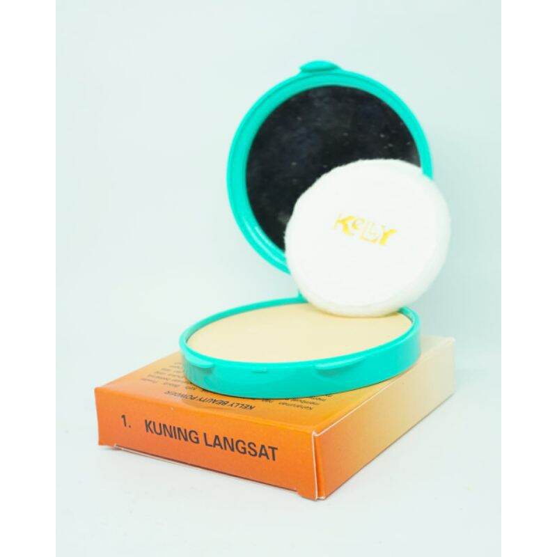 Paket Lengkap Kelly Pearl Cream 3 in 1 - Pearl Cream Kelly 15gr - Lemon Soap 15gr - Bedak Kelly Compact Beauty Powder Original BPOM