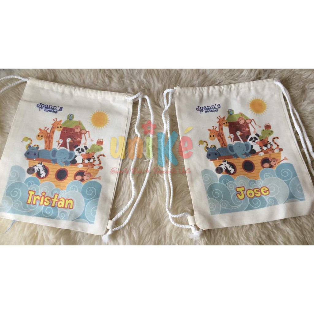 

FREE DESAIN TAS RANSEL BLACU 25x30 Backpack gendong TK Souvenir ultah anak goodie bag Unik Murah