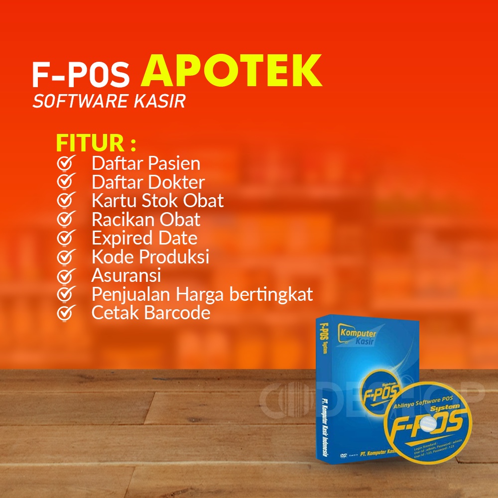 Program Aplikasi Fpos Apotek Software Kasir Apotek Original