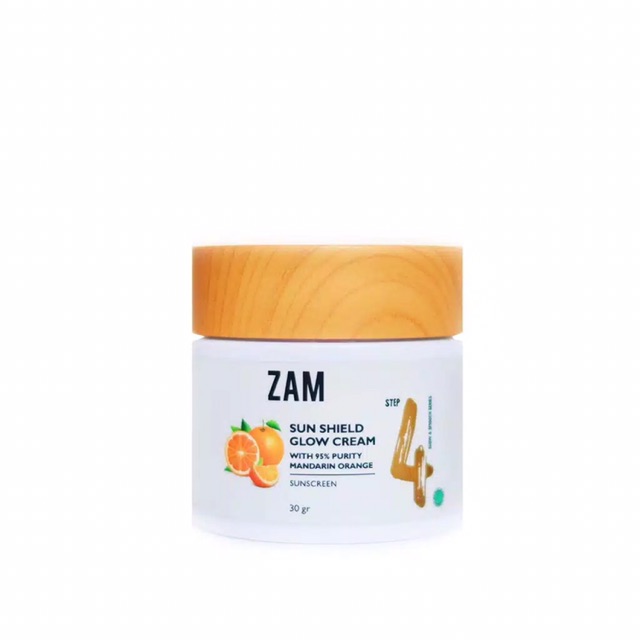 ZAM Sun Shield Glow Cream (Sunscreen) original jakarta termurah pelapis bedak