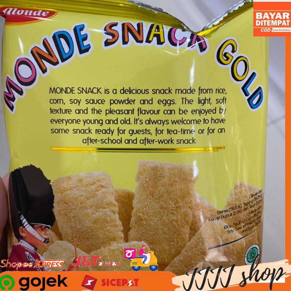 

Monde Snack Gold Cracker Snack Cemilan