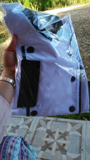 Chef Wear Apron / Celemek Hitam Full