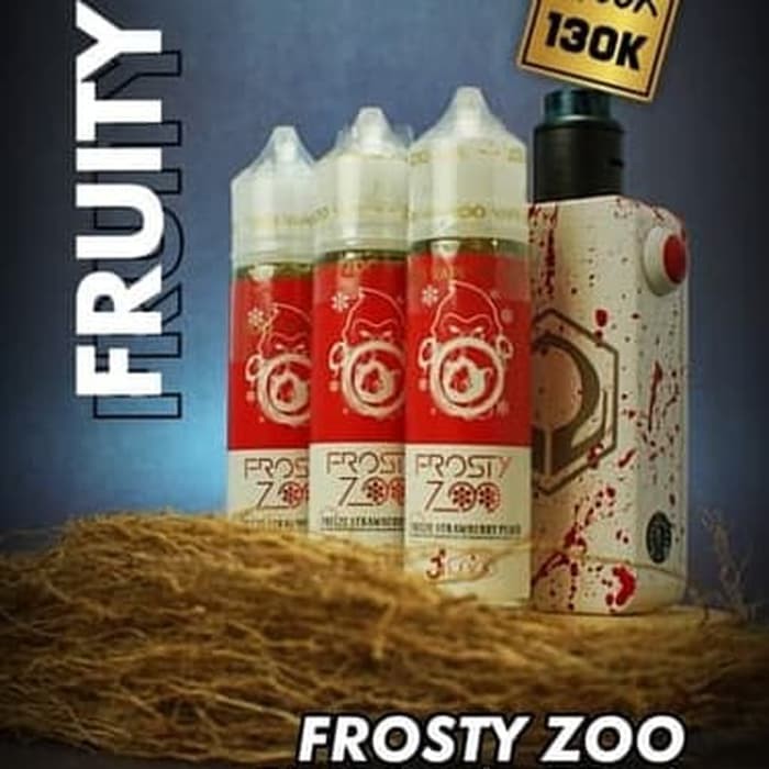 Liquid FROSTY ZOO 60ml 3mg By JVS X VAPEZOO berpita cukai