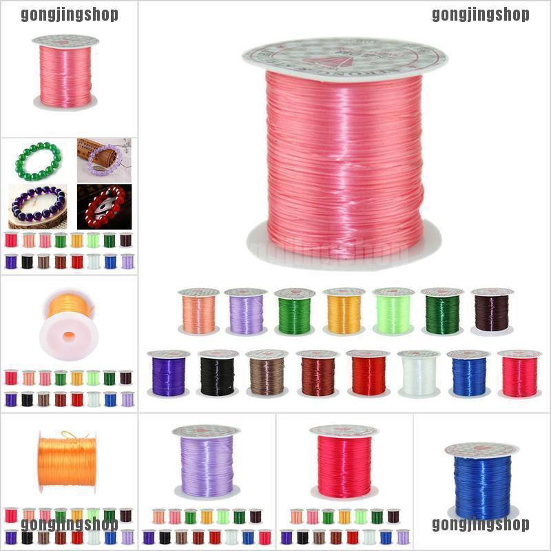 Promo Gonjing5 10m Tali Kalung Bahan Elastis Kuat Ukuran 0.5mm 05lGMqhkA5qJYz