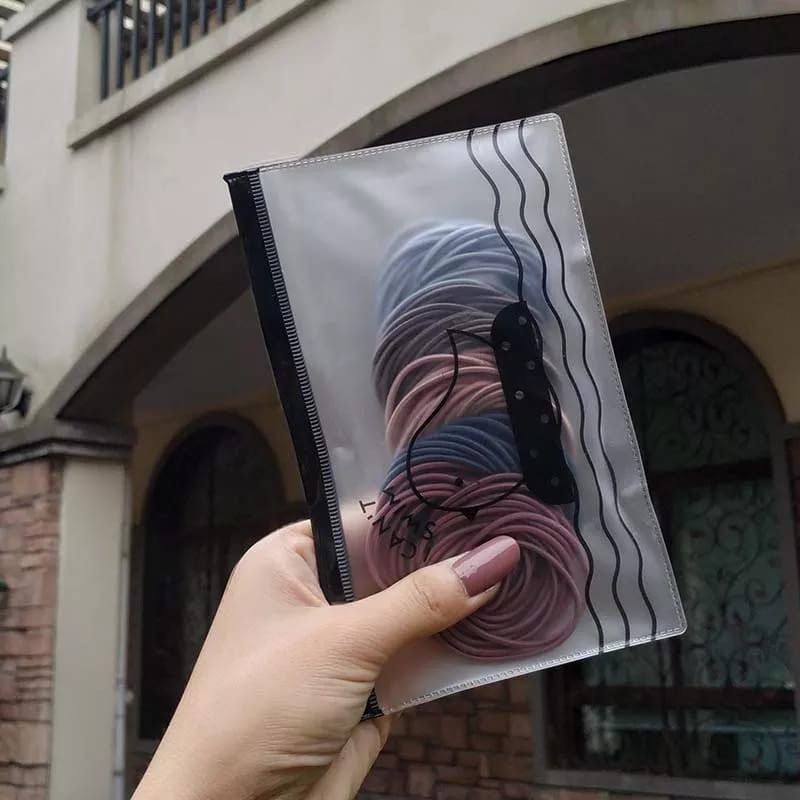 TALI RAMBUT ISI 100PCS FREE POUCH