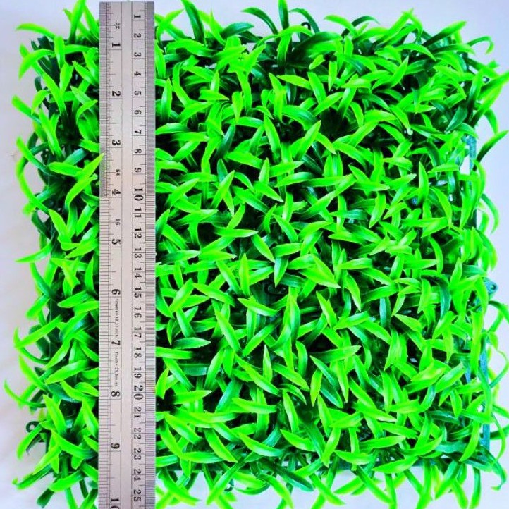 Rumput Sintetis Rumput Dasar Dekorasi 25 X 25 Rumput kupu2 Hiasan Dinding