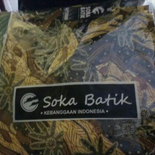 Kemeja Batik Pria Jumbo Xxl Xxxl Xxxxl Bahan Katun