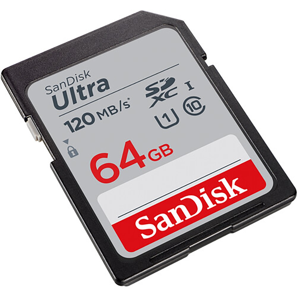 SanDisk Ultra SDXC 64GB UHS-I Class 10 SD Card 120Mb/s