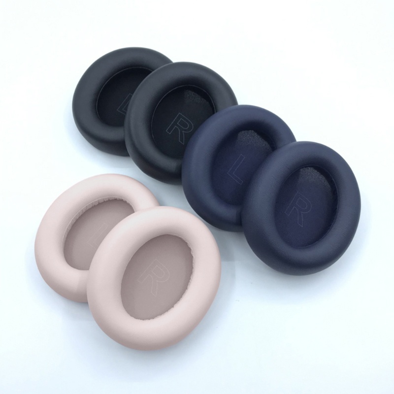 Vivi 2pcs Bantalan Telinga Pengganti Bahan Memory Foam Lembut Untuk Headphone Anker-Soundcore Life Q30